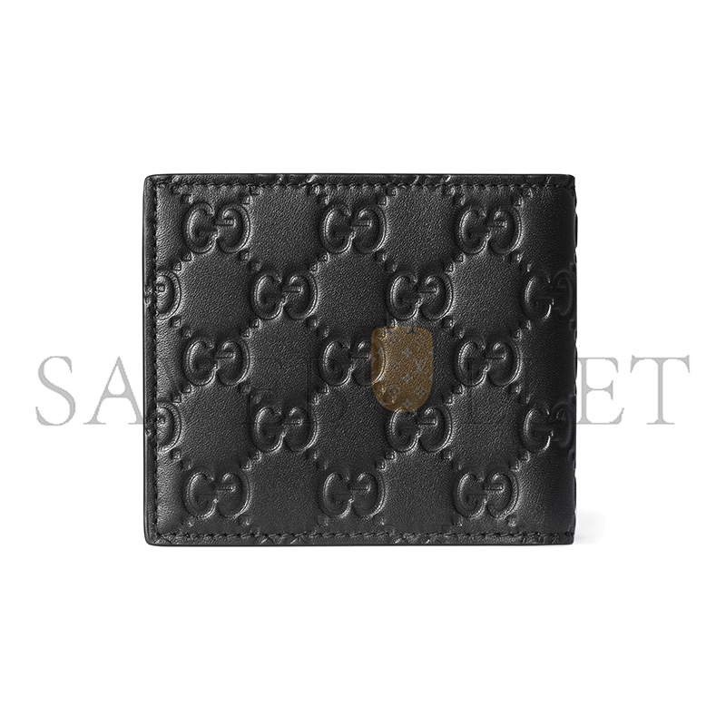 Gvc*1 gg emblem bi-fold wallet ‎850175 (11*9cm)